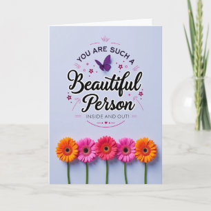 Lovely Periwinkle Birthday Card