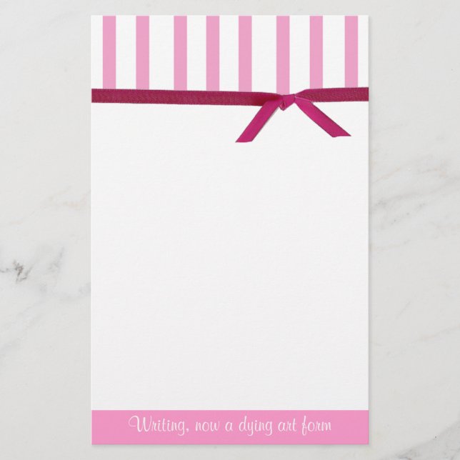 Lovely personal Stationery (Front)
