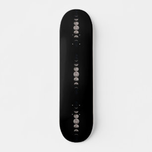 Lovely Phases Of The Moon Skateboard