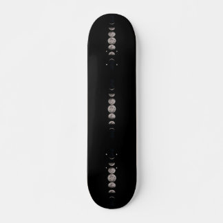 Lovely Phases Of The Moon Skateboard