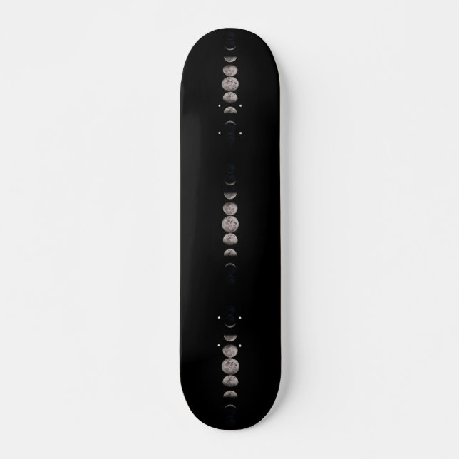 Lovely Phases Of The Moon Skateboard (Front)