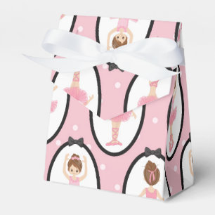 Lovely Pink Ballerina Favour Box