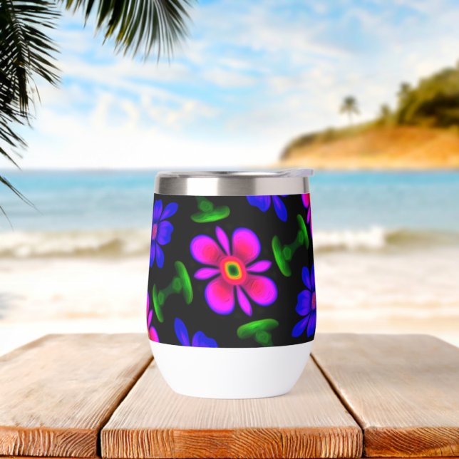Lovely Pink Flowers Pattern (Beach)
