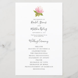 Lovely Pink green flower wedding