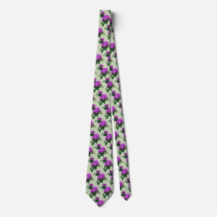 Lovely Pink Rhododendrons Tie