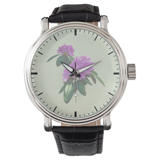 Lovely Pink Rhododendrons Watch (Front)