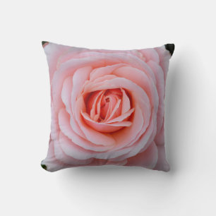 Lovely pink rose cushion