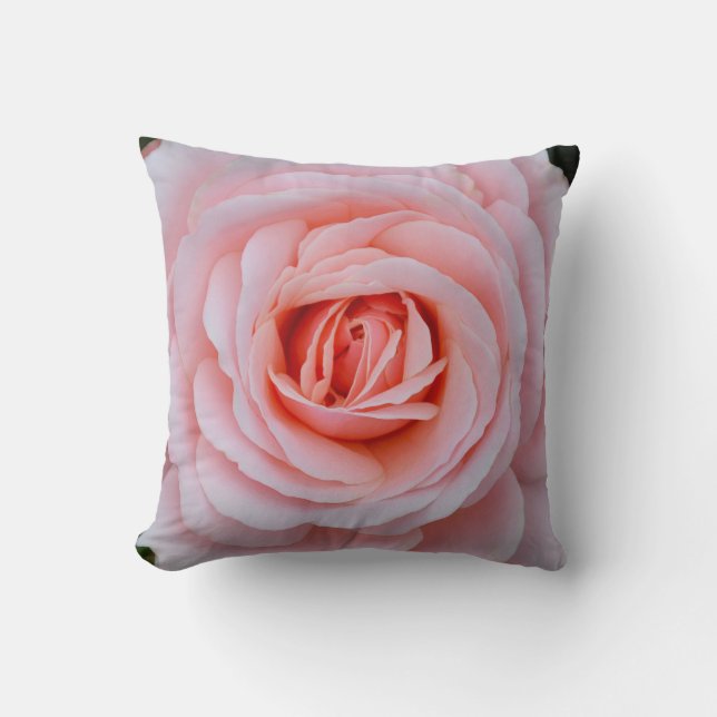 Lovely pink rose cushion (Front)