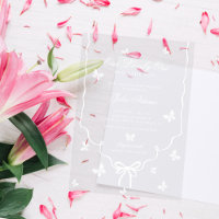 Lovely Pink Rose Floral Golden Bow Baby shower