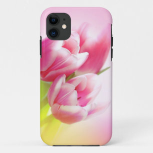 Lovely pink tulips Case-Mate iPhone case