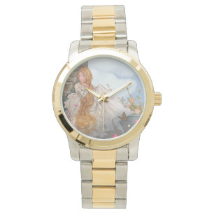Lovely Princess in Castle Window Watch