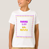 Lovely Purple and Yellow Hakuna Matata Baby Kids