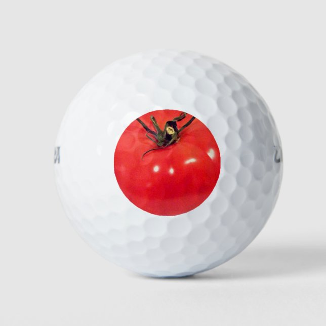 Lovely Red Tomato 4Josie Golf Balls (Front)