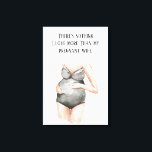 Lovely Romantic Pregnancy Wife Gift With Quote Canvas Print<br><div class="desc">This thoughtful and romantic pregnancy gift is sure to make your wife feel loved,  appreciated,  and excited for the future. It is a beautiful way to commemorate this special time in your lives and to express your love and commitment to each other.</div>