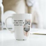 Lovely Romantic Pregnancy Wife Gift With Quote Latte Mug<br><div class="desc">This thoughtful and romantic pregnancy gift is sure to make your wife feel loved,  appreciated,  and excited for the future. It is a beautiful way to commemorate this special time in your lives and to express your love and commitment to each other.</div>