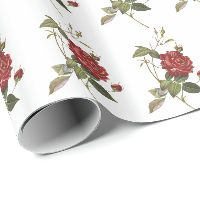 Lovely Rose Gift Wrapping Paper (Roll Corner)