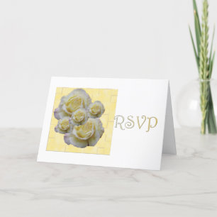 Lovely Rose RSVP Invitation