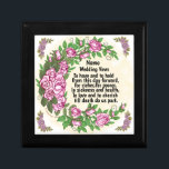 Lovely Roses New Wedding Vows  Gift Box<br><div class="desc">Lovely Roses New Wedding Vows gift box, t-shirt, Wedding apparel, Wedding t-shirts, Wedding gifts by ArtMuvz Illustration. Matching Customisable Wedding bridal shower, reception, bride apparel. Celebrate your love in style with our wedding designs, Perfect for the bride, groom, wedding party, and guests. You can personalise with your names or wedding...</div>