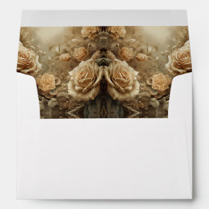 Lovely Rose's Wedding Envelope