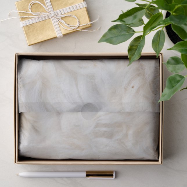 LOVELY SOFT CURLY DOG FUR TISSUE PAPER (Gift)