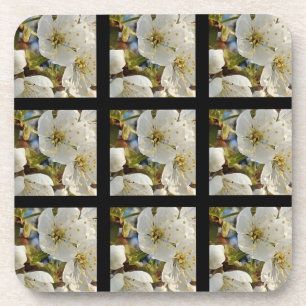 Lovely Springflower Grid Coaster