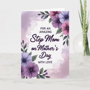 Lovely Step Mum Mothers Day Card