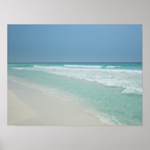 Lovely Summer Day at the Beach Poster