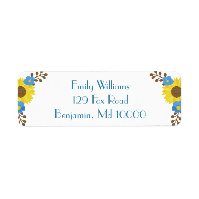 Lovely Sunflower  Galore (Front)