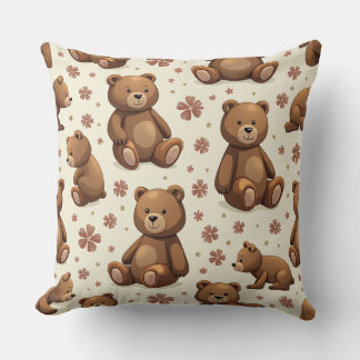 ♥ Lovely Teddy Bear Pillow Cushion♥