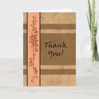 Lovely Thank You Card by Molly Harrison