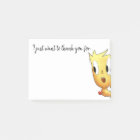 Lovely "thank you" post-it notes