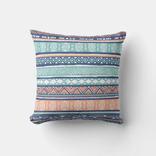 Lovely tribal ethnic. Vintage aztec hand drawn ill Cushion