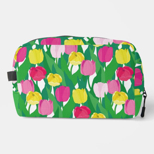 Lovely tulips. dopp kit (Front)