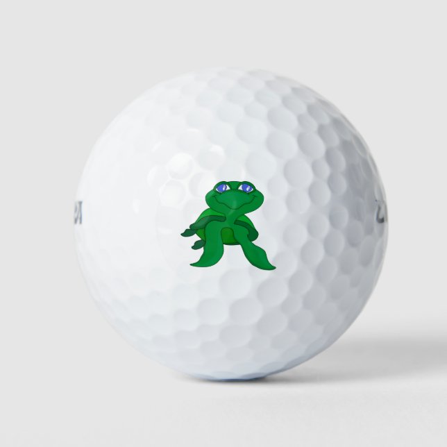 Lovely Turtle Golf Balls (Front)