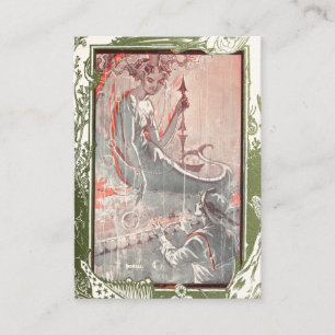 Lovely Vintage Mermaid / Siren & Sailor Business Card