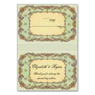 Lovely, Vintage, Victorian, Custom, Place Cards