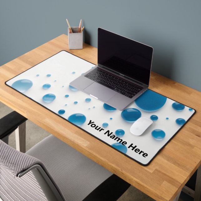 Lovely Weather For Ducks Whimsical Desk Mat (Office 2)