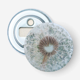 Lovely White Dandelion Bottle Opener