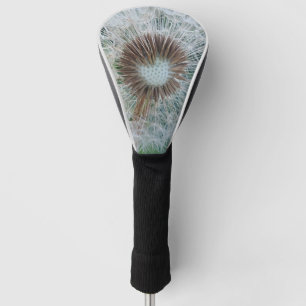 Lovely White Dandelion Golf Head Cover