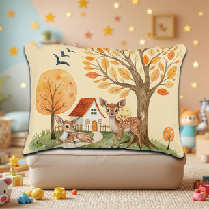 Lovely Woodland Deer Countryside Home Decorative Cushion