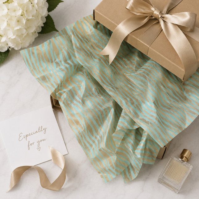 Lovely Zebra Stripes Tissue Paper (Creator Uploaded)