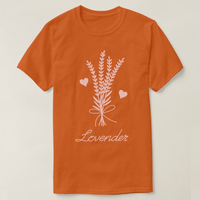 Lovender Love and Lavender 3 T-Shirt (Design Front)