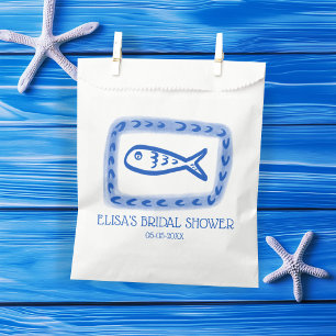 LoveNotes from Sea Cute Fish CUSTOM Bridal Shower Favour Bags