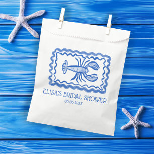 LoveNotes from Sea Lobster CUSTOM Bridal Shower Favour Bags