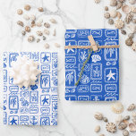 LoveNotes from the Sea Beach Ocean Modern CUSTOM Wrapping Paper Sheet<br><div class="desc">Perfect cute gift wrap design. Hand made art for you! Perfect for a seaside beachy bridal shower, bachelorette party, engagement party, or birthday gift. FULLY CUSTOMIZABLE! Add your own colour to the background or check my shop for lots more colours. THANK YOU FOR SUPPORTING INDEPENDENT ARTISTS! All artwork and designs...</div>