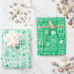 LoveNotes from the Sea Beach Ocean Modern CUSTOM Wrapping Paper Sheet<br><div class="desc">Perfect cute gift wrap design. Hand made art for you! Perfect for a seaside beachy bridal shower, bachelorette party, engagement party, or birthday gift. FULLY CUSTOMIZABLE! Add your own colour to the background or check my shop for lots more colours. THANK YOU FOR SUPPORTING INDEPENDENT ARTISTS! All artwork and designs...</div>