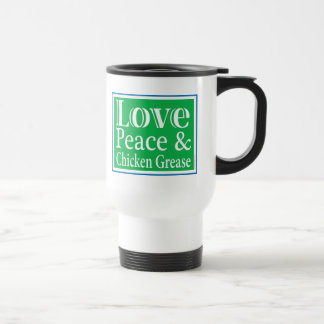 LovePeaceChick for apparel Travel Mug
