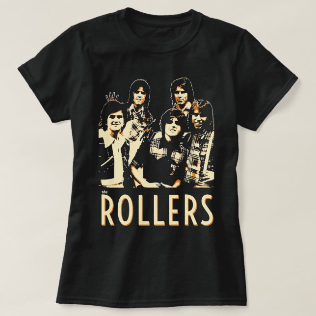 Lover Gift Band Bay City Rollers Music Rock  Gift  T-Shirt (Design Front)