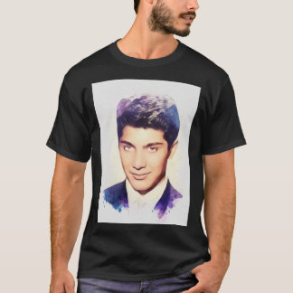 Lover Gift Paul Anka, Music Legend Electric Guitar T-Shirt
