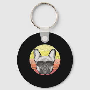 Lover Gifts French Bulldog Women's Frenchie Men's  Key Ring